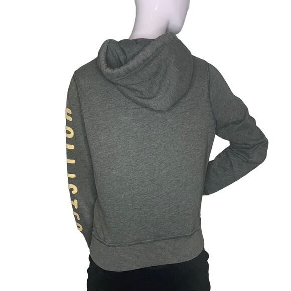 Hollister Hoodie Pullover Dark Gray Size S - Picture 2 of 10
